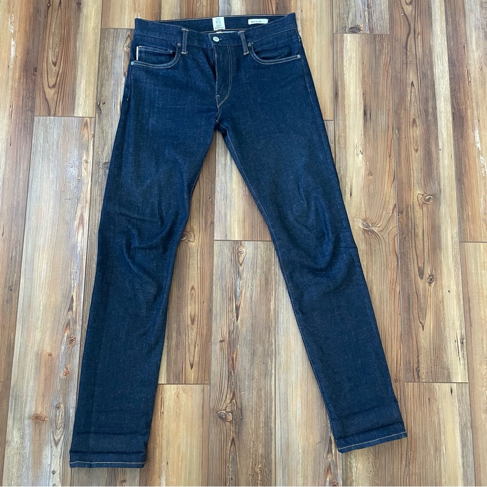Hiroshi Kato Pen Slim 10.5 oz 4-way stretch selvedge denim